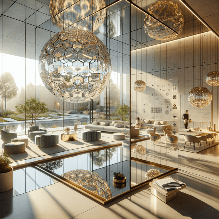 Apartment Interior Design With Reflective Surfaces Reference: Mirror Play The Use Of Reflective Surfaces In Interior Design