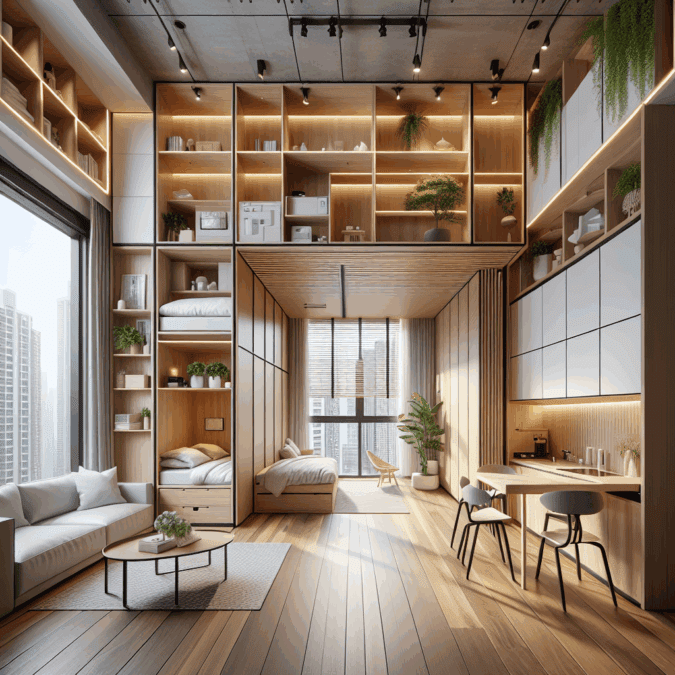 Micro Apartments: Maximizing Small Spaces for Big City Living - Maximizing City Apartment Space