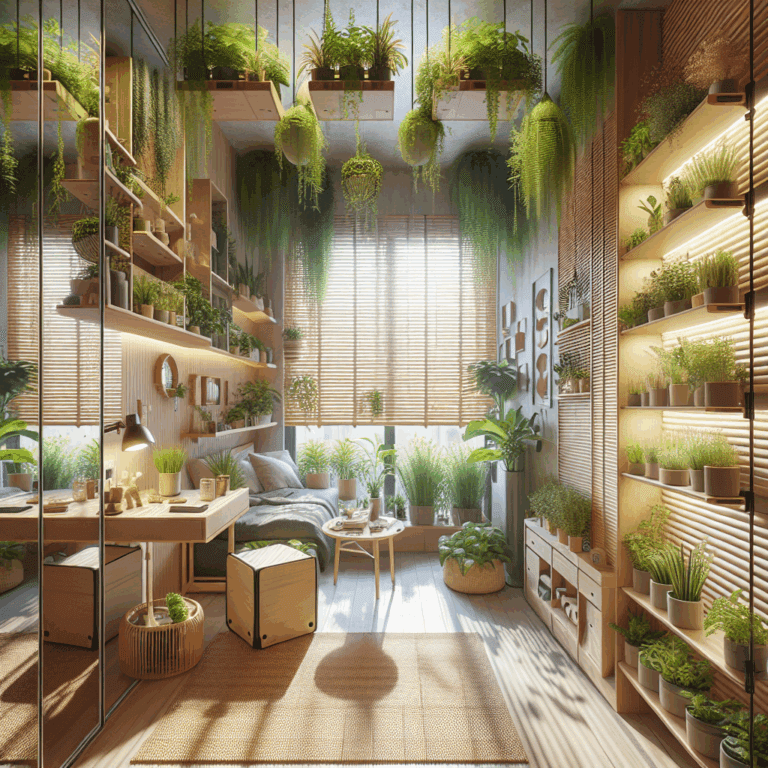 Image showcasing Affordable Biophilic Design Ideas for Small Apartments