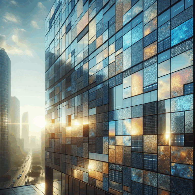 Solar Cell Cladding Photovoltaic mosaics solar: cladding as decorative façade art