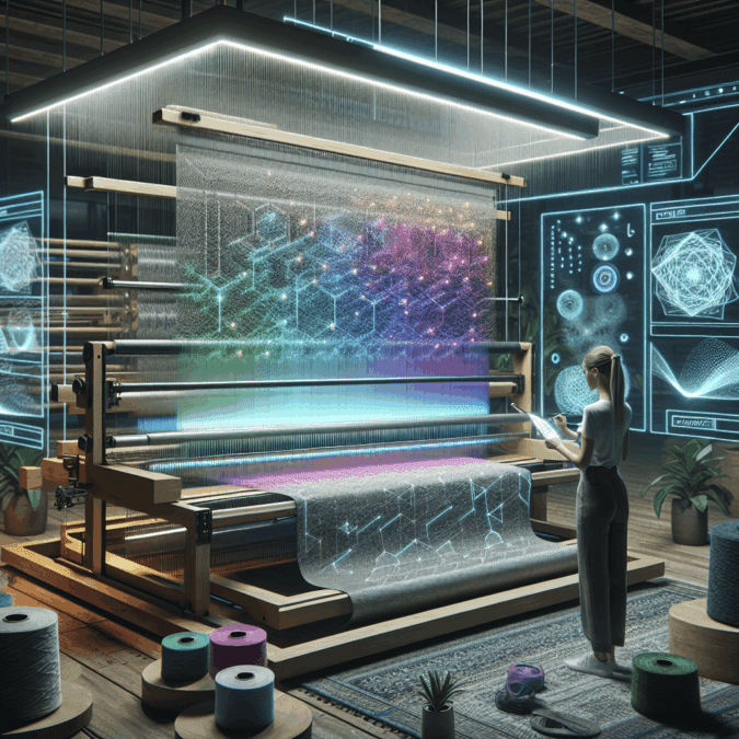 Digital Rug Digital weaving rugs: future crafts for artisanal innovation