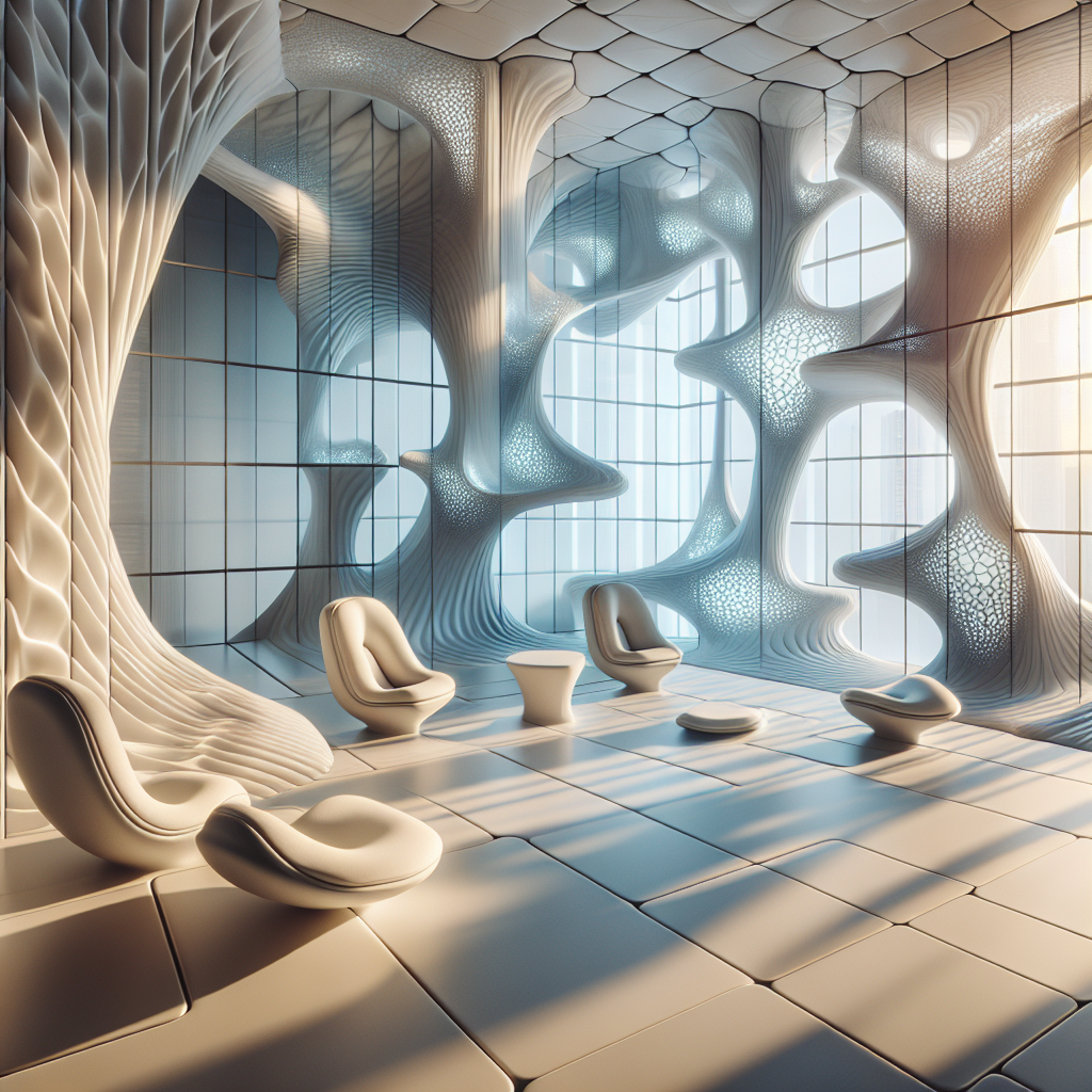 UV illusions building: exteriors shifting color throughout the day