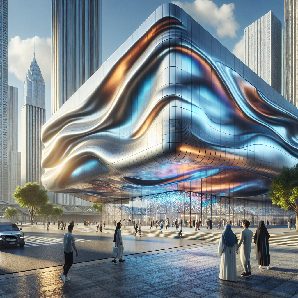 Wave-like balconies undulating: designs on downtown high-rises