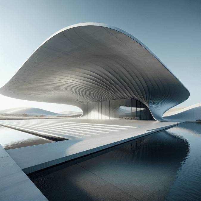 Seismic wave design: structural forms referencing protective arcs