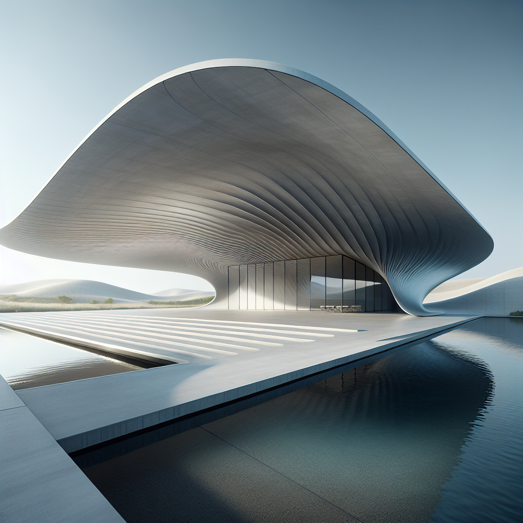 Seismic wave design: structural forms referencing protective arcs