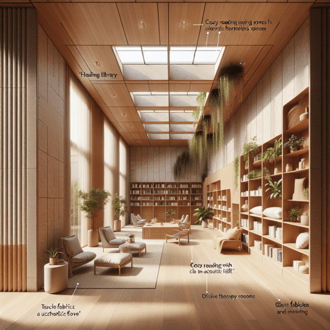 The healing library: integrating therapy rooms among reading nooks