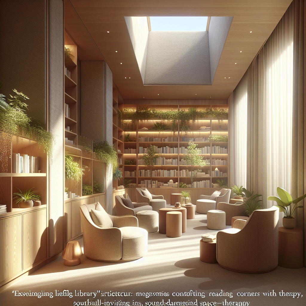 The healing library: integrating therapy rooms among reading nooks