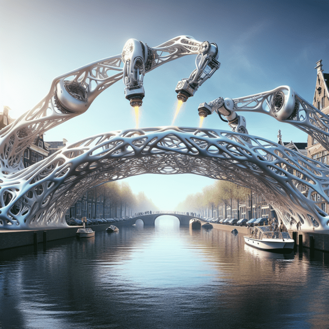 3D-Printed Bridges: The Future of Infrastructure, Built by Robots