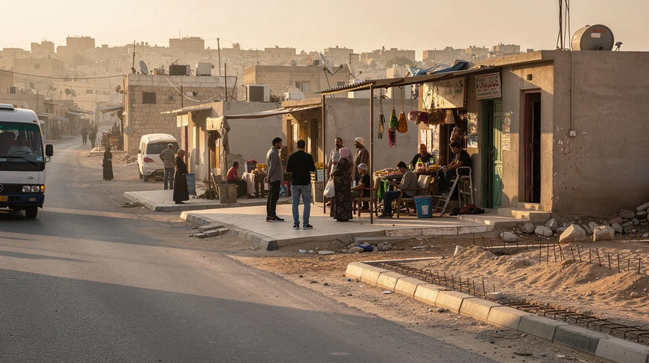 Editorial photograph exploring the durable urban infrastructure debate raised by BIG’s Refugee Cities proposal: a street.